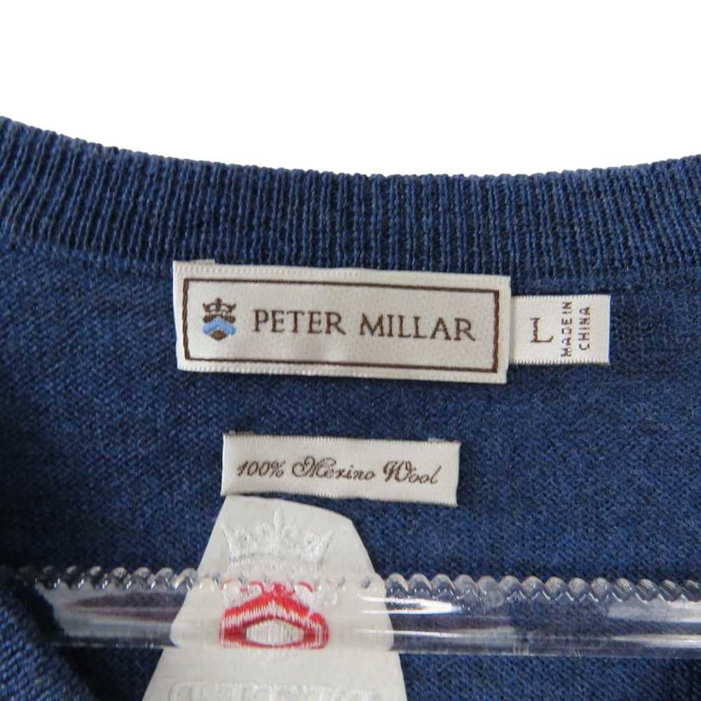 Peter Millar Peter Millar Blue Vest Navy Blue Mer… - image 3