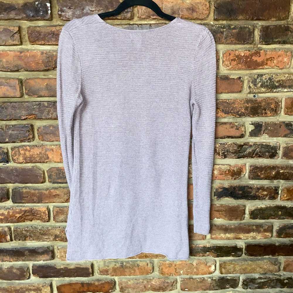 Old Navy Old Navy Mauve Pullover Knit V-Neck Swea… - image 4