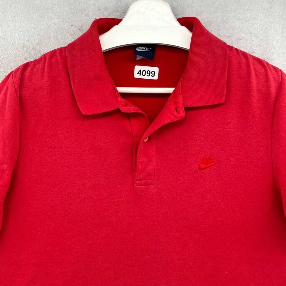 Nike Vintage 90s Nike Men's Short Sleeve Polo Shi… - image 3