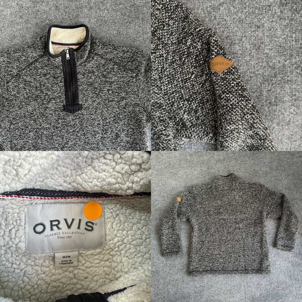 Orvis Orvis Women’s 1/4 Zip Pullover Deep Pile Sz… - image 4