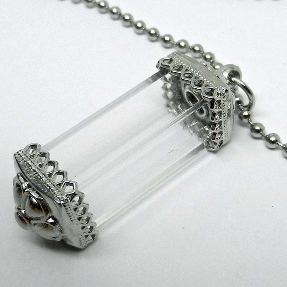 Cremation Urn Necklace Ashes Holder Clear Vessel … - image 6