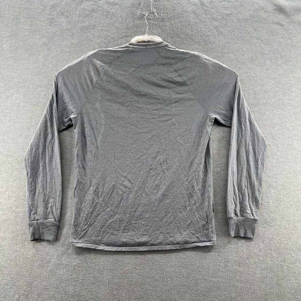 Vintage icebreaker merino Mens Size S gray cool-l… - image 2