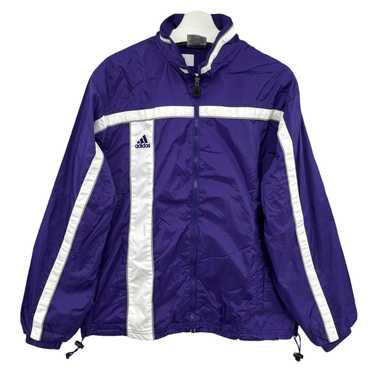 Adidas Vintage Adidas Team Windbreaker Jacket Siz… - image 1