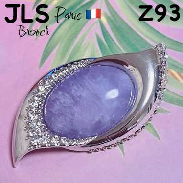 JLS Paris Brooch Vintage Antique - image 1