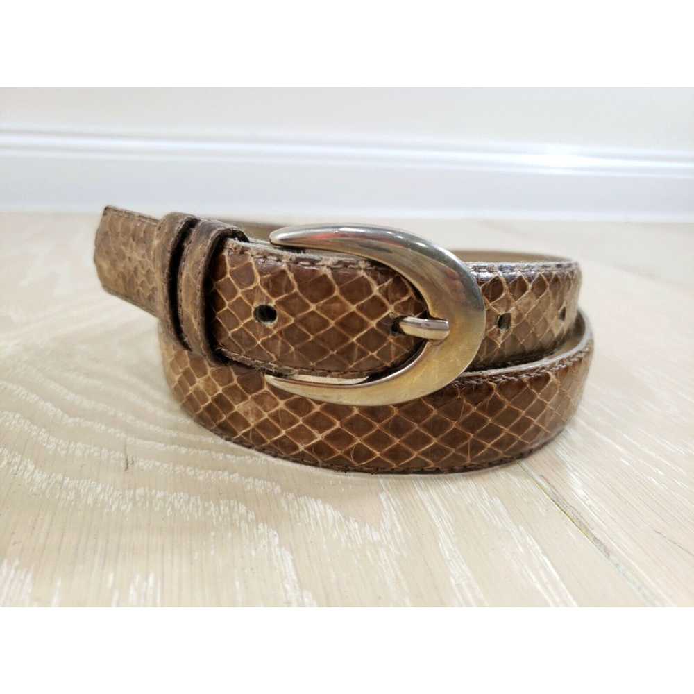 Worthington Vintage Worthington Snake Skin Belt W… - image 1