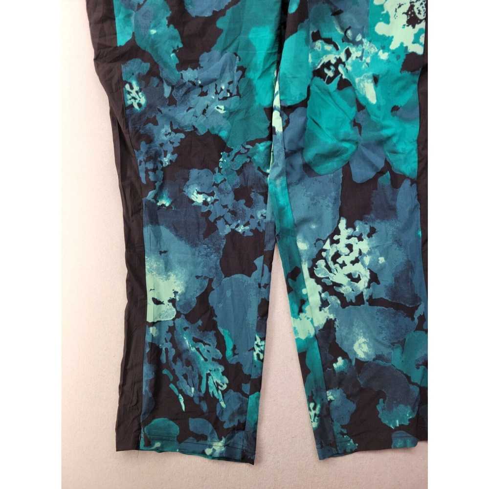 Fabletics Fabletics Women L Black Green Print Lig… - image 2