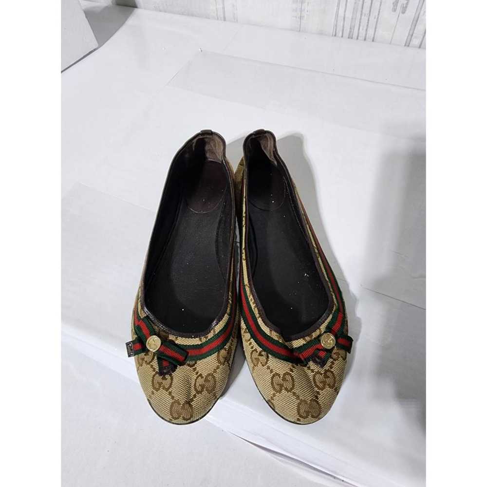 Gucci Marmont cloth ballet flats - image 10