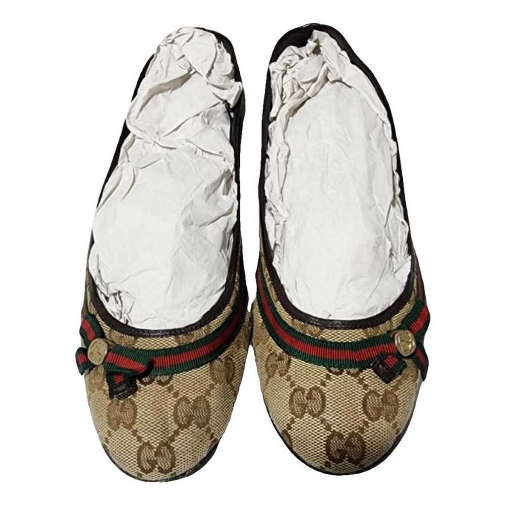 Gucci Marmont cloth ballet flats - image 1