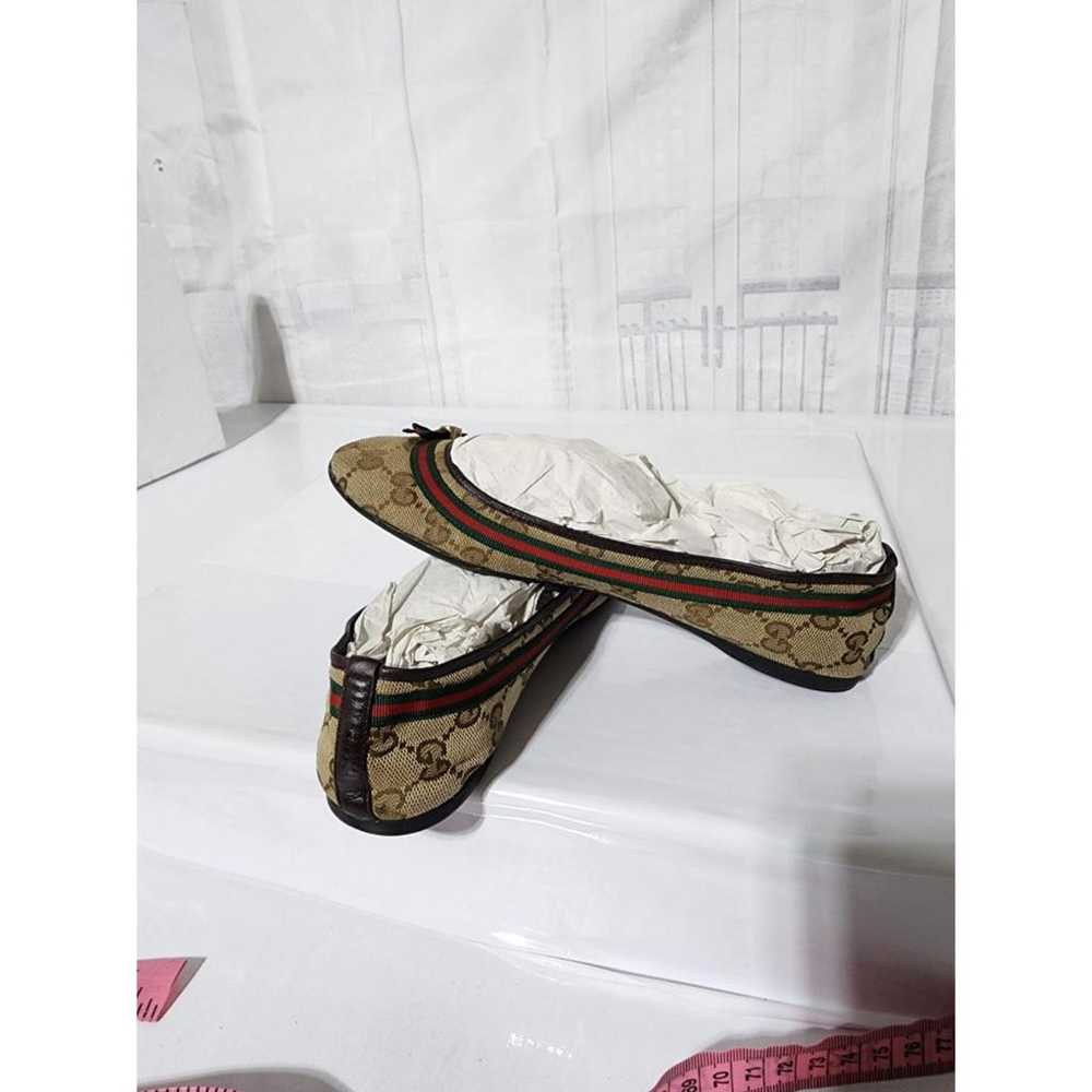 Gucci Marmont cloth ballet flats - image 5