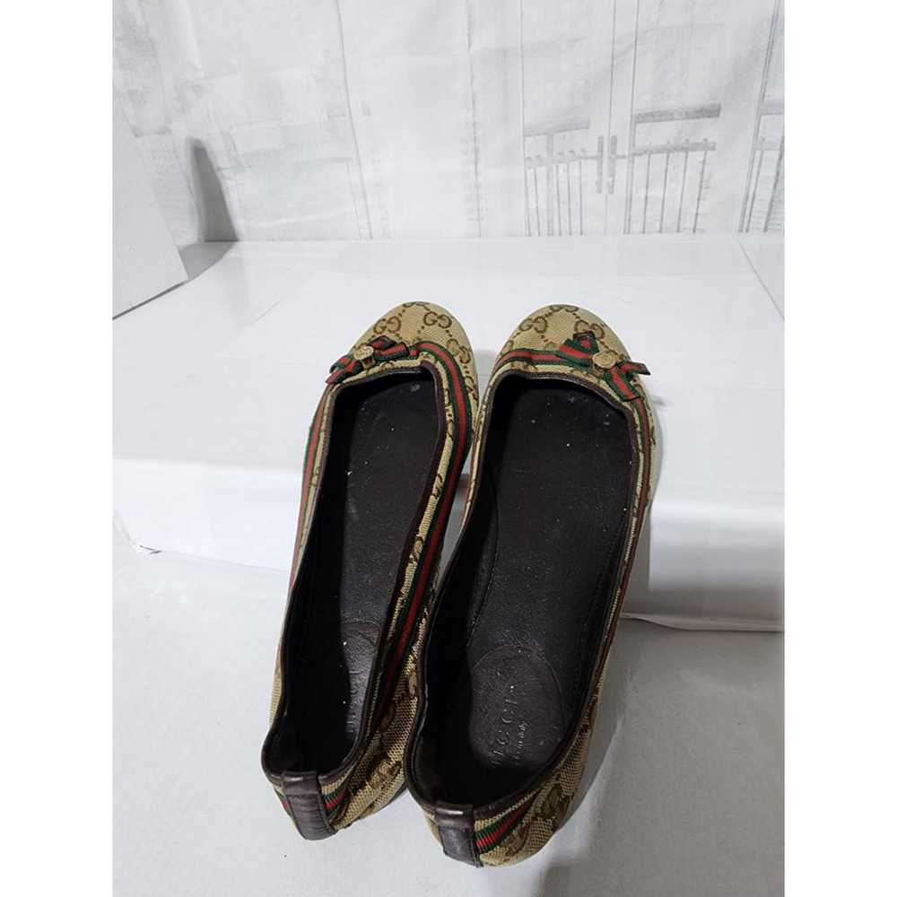 Gucci Marmont cloth ballet flats - image 7