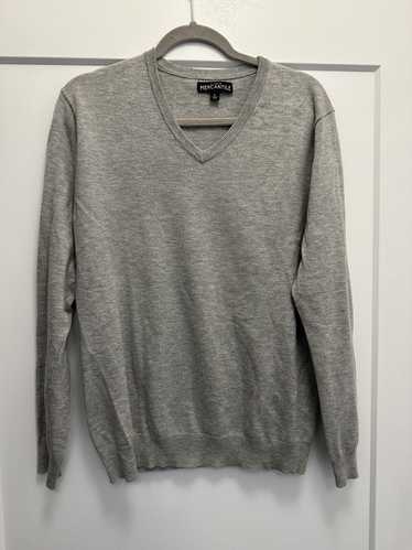 J.Crew J.Crew Grey V-Neck Sweater