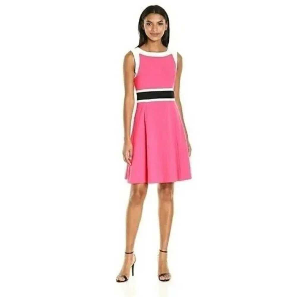 Evan Picone Evan Picone Women's 4 Fuchsia Sleevel… - image 12