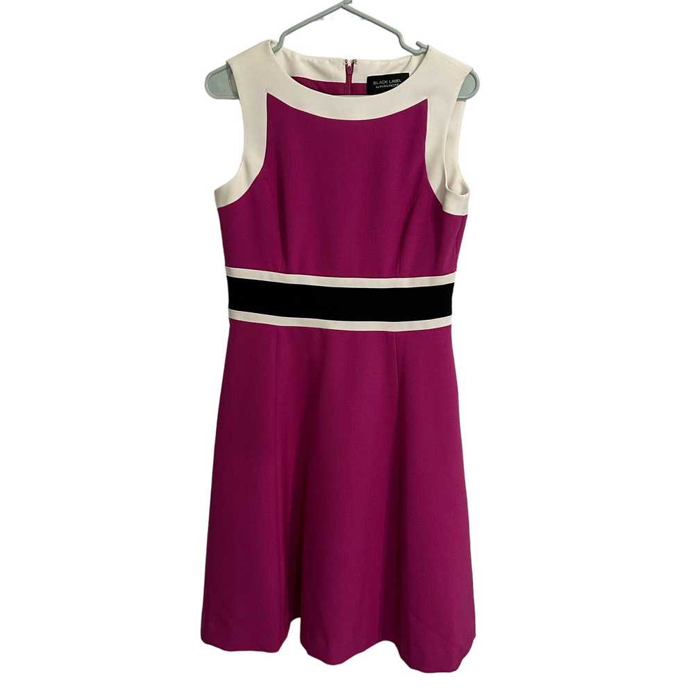 Evan Picone Evan Picone Women's 4 Fuchsia Sleevel… - image 1