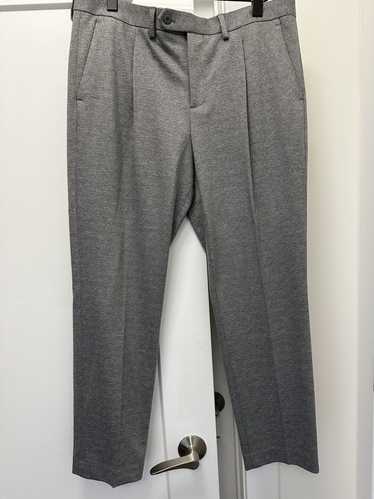 Express Express Grey Pattern Dress Pants