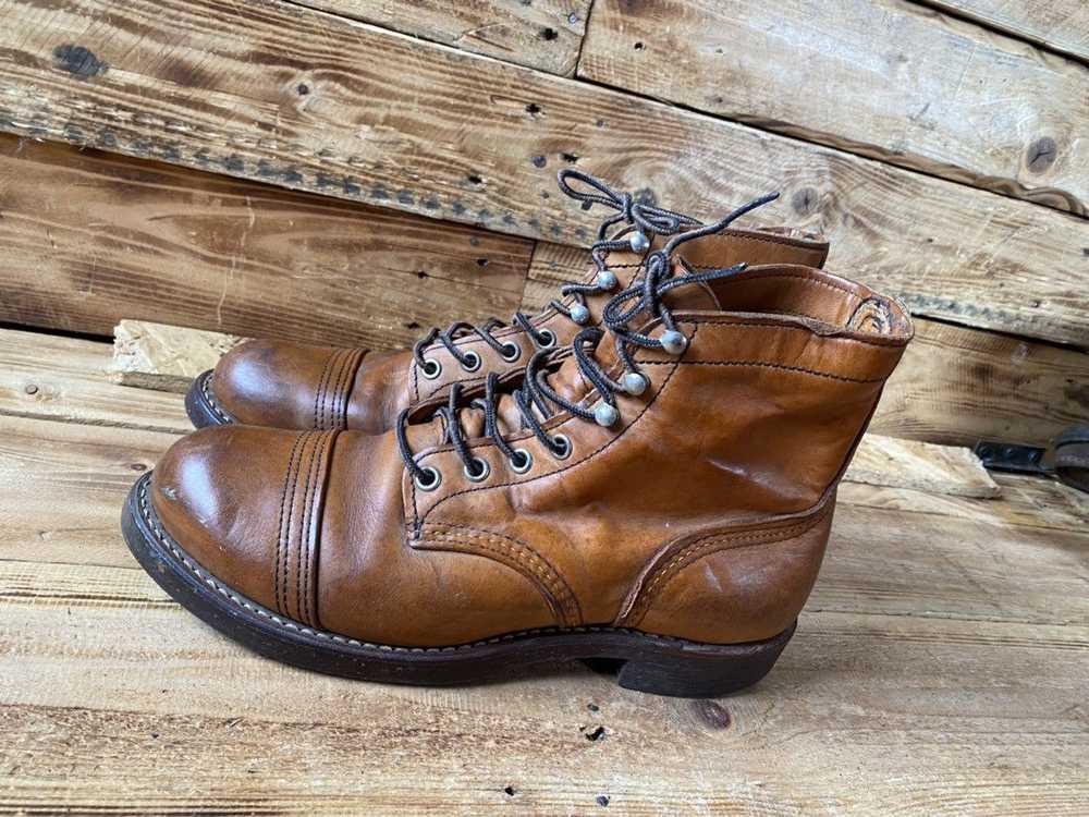 Red Wing Redwing Heritage Iron ranger brown capto… - image 7