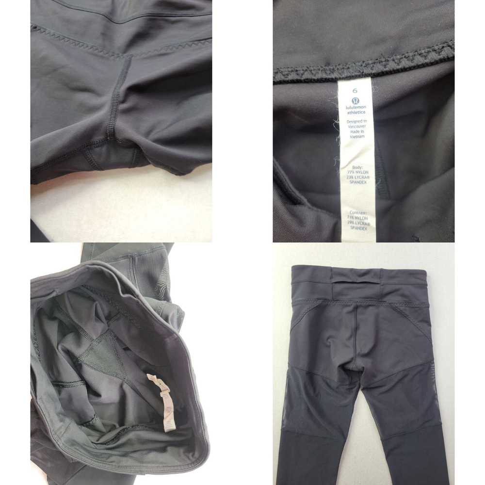 Lululemon EUC Lululemon Luxtreme Women 6 Solid Bl… - image 4