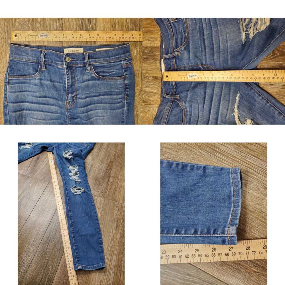 Pacsun PacSun Super Stretch Women's 27 Jeans Blue… - image 4