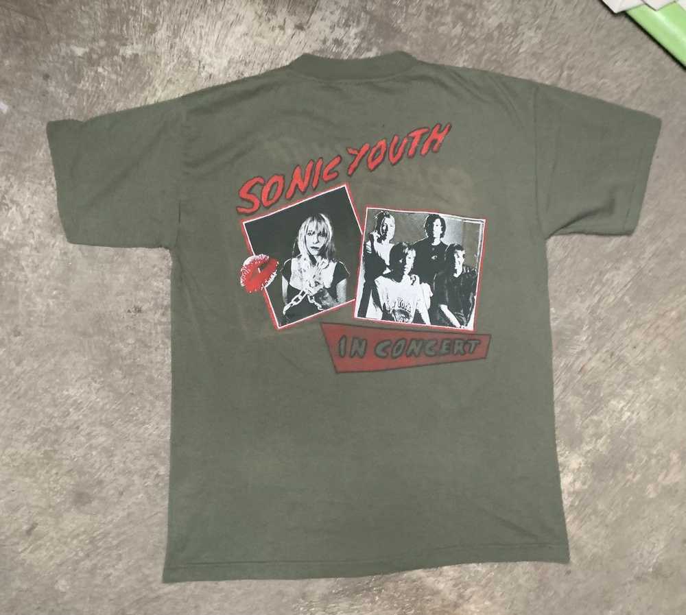 Band Tees × Vintage Vintage Sonic Youth Shirt Son… - image 2