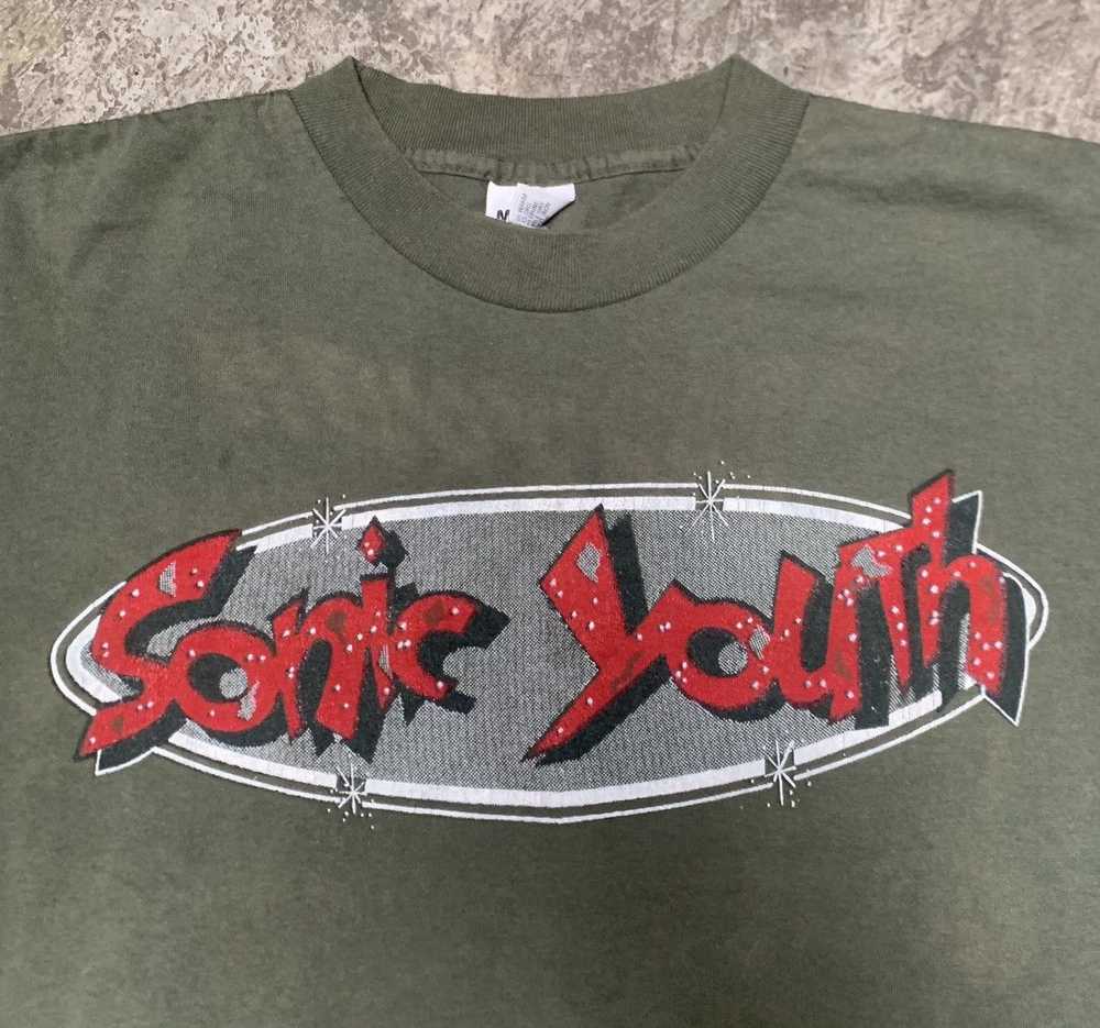 Band Tees × Vintage Vintage Sonic Youth Shirt Son… - image 4