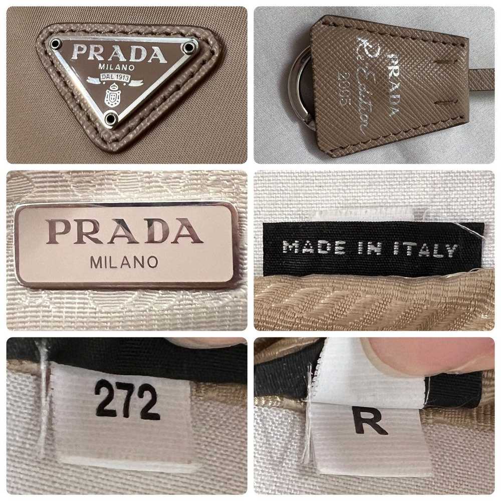 Prada Prada Reedition Re-edition 2005 Nylon Tan S… - image 9