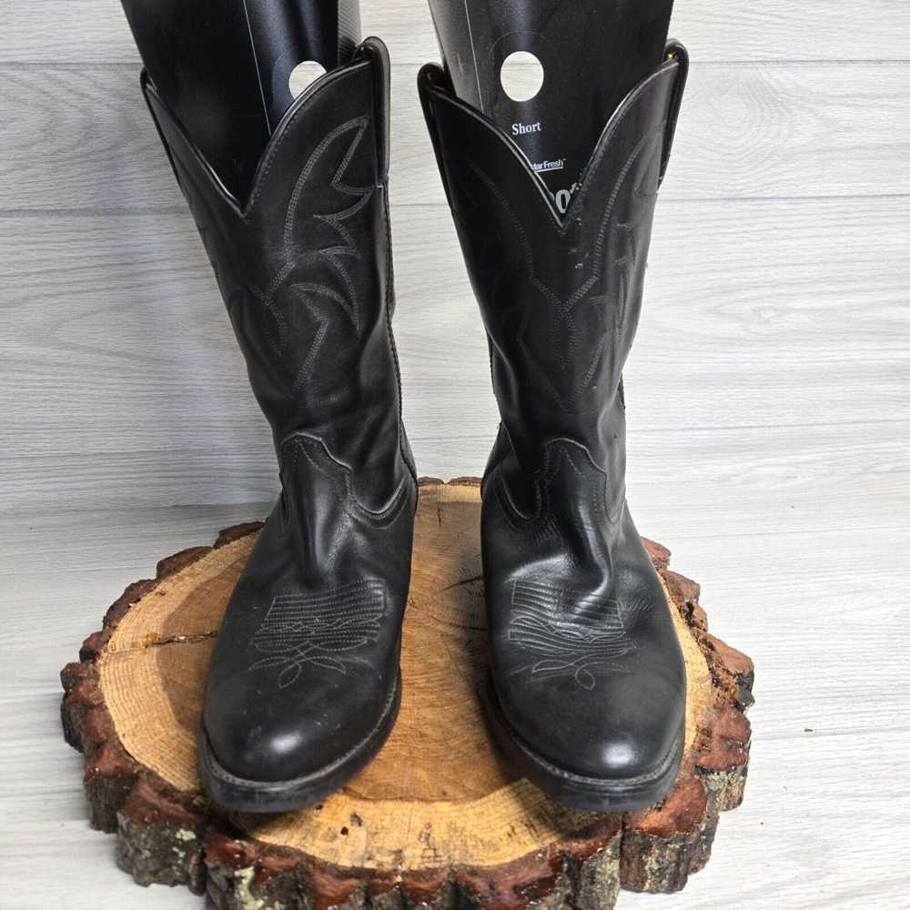 Durango Oiled Leather Western Boots with Embroide… - image 3