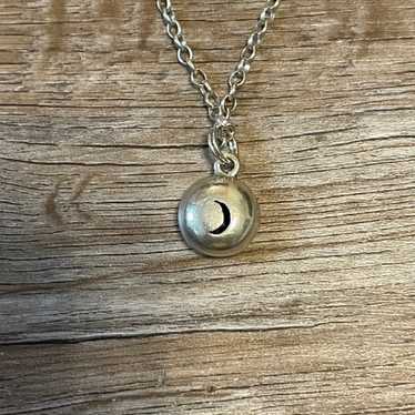 Vintage Anni + Co Star/Moon Sterling Necklace