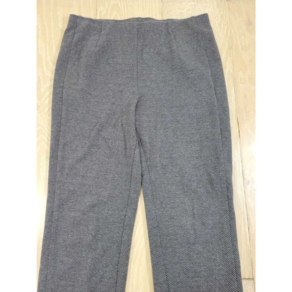 Vintage J. Jill Ponte Slim Leg Gray Stretch Pants… - image 3