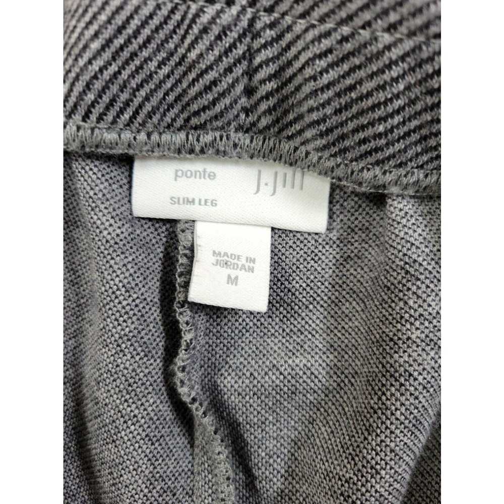 Vintage J. Jill Ponte Slim Leg Gray Stretch Pants… - image 5