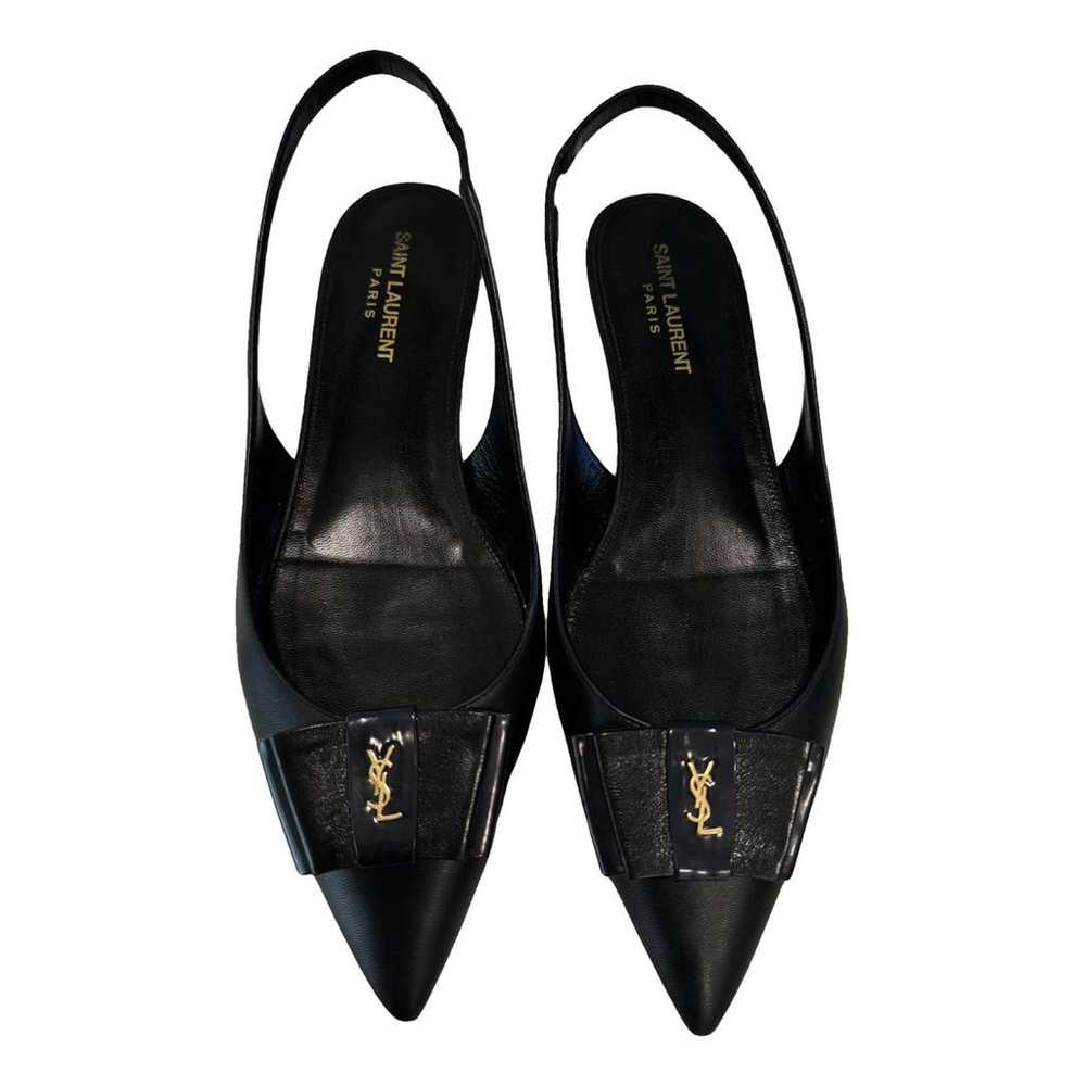 Saint Laurent Leather flats - image 1