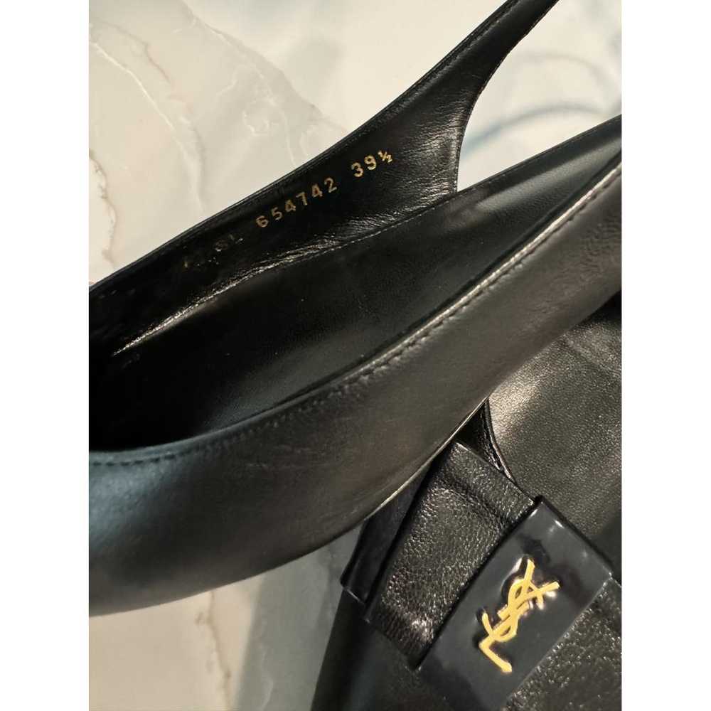 Saint Laurent Leather flats - image 7