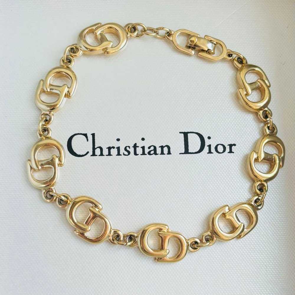 Excellent condition Dior bracelet with CD logo, g… - image 1