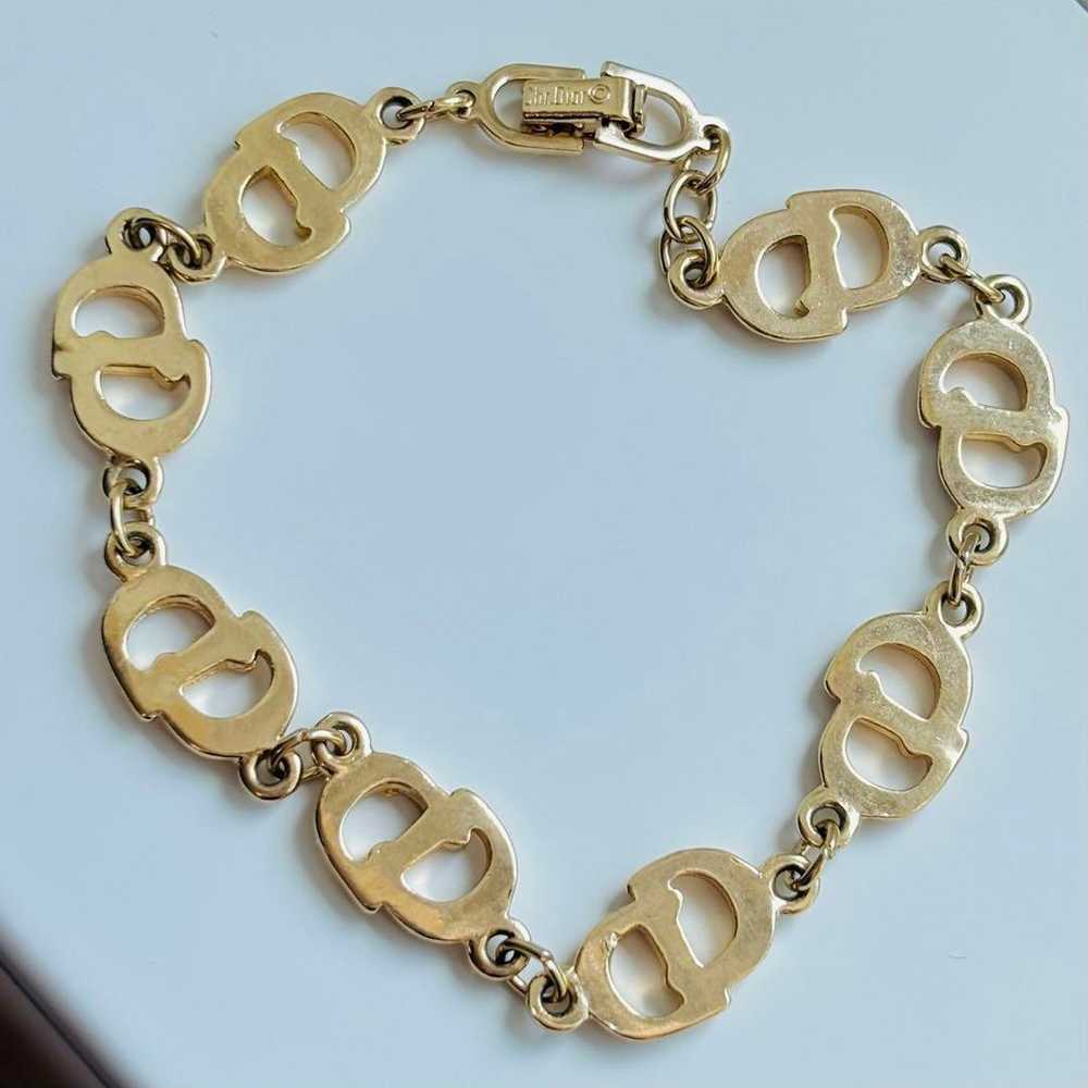 Excellent condition Dior bracelet with CD logo, g… - image 3