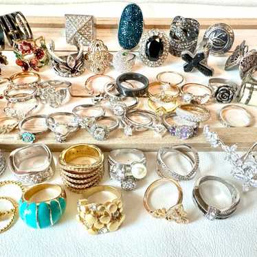 Mixed Variety 50 Piece Ring Collection