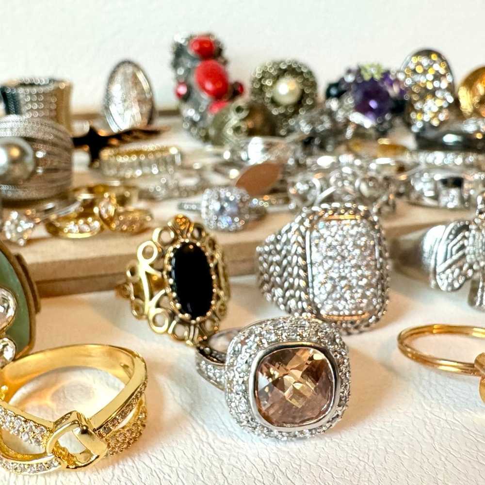 Mixed Variety 50 Piece Ring Collection - image 3