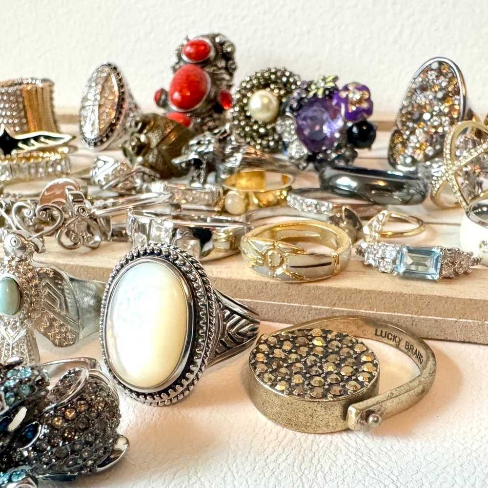 Mixed Variety 50 Piece Ring Collection - image 4