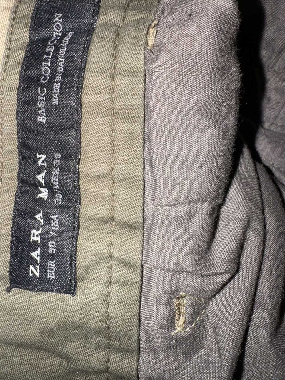 Zara Khaki Pants - image 3