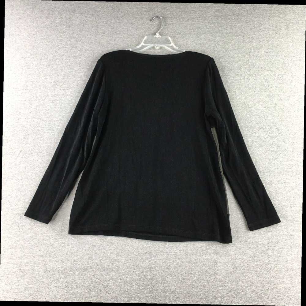 Vintage Ladies Casual Chicos Long Sleeve Crew Nec… - image 5