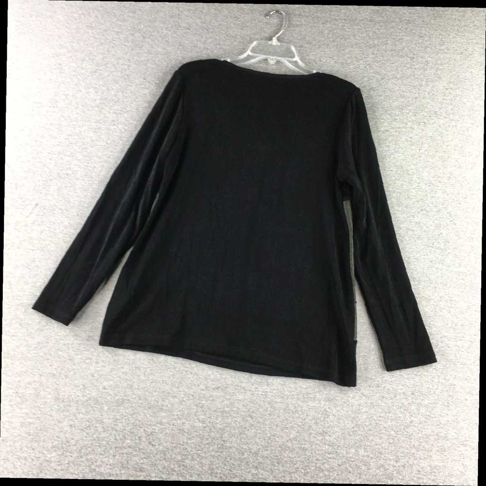 Vintage Ladies Casual Chicos Long Sleeve Crew Nec… - image 6