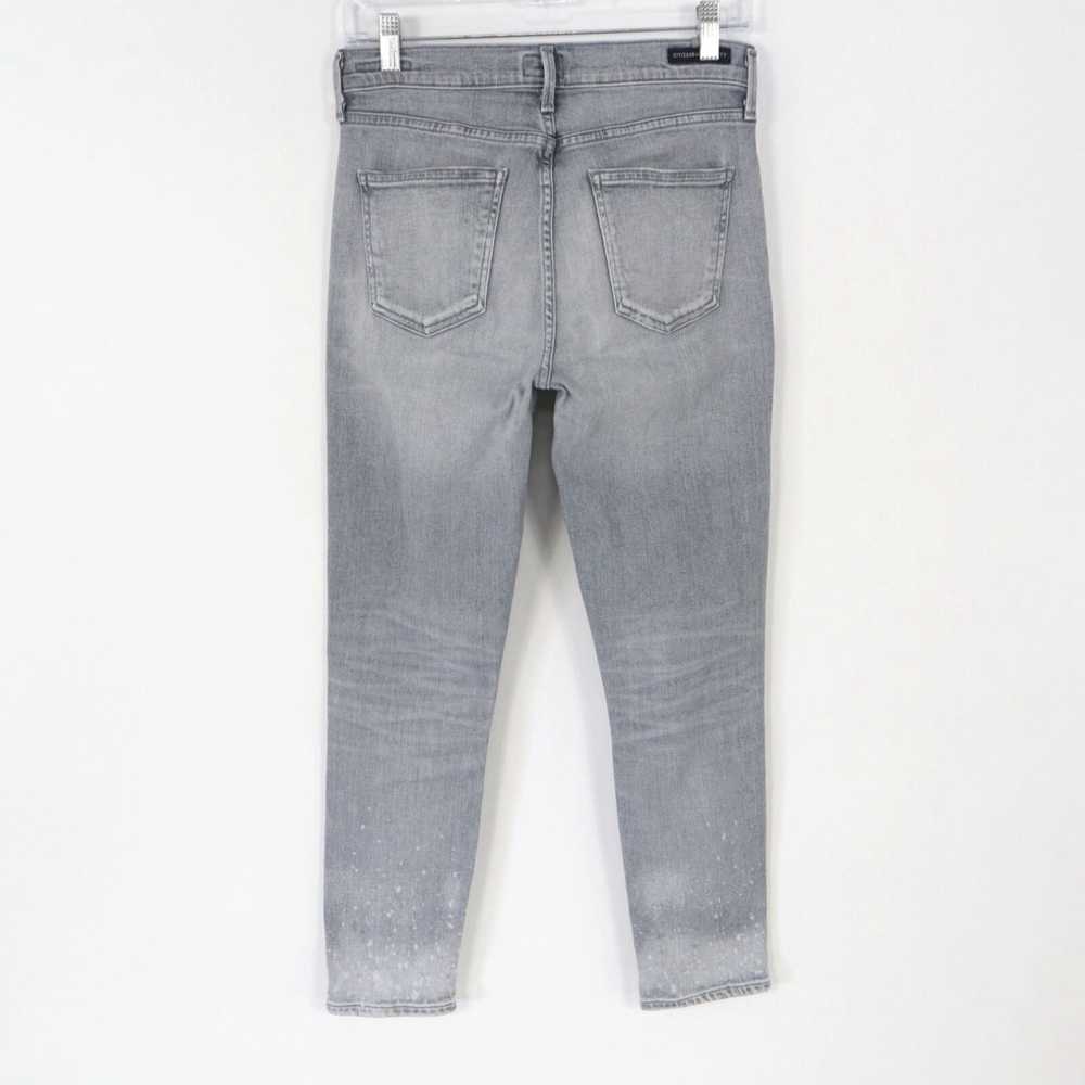 Citizens Of Humanity Women's Dark Gray Distressed… - image 6