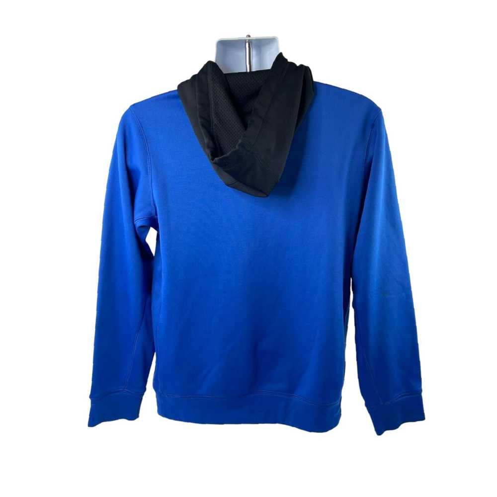 Nike Small Adult Blue Black Thermafit Swoosh Pull… - image 4