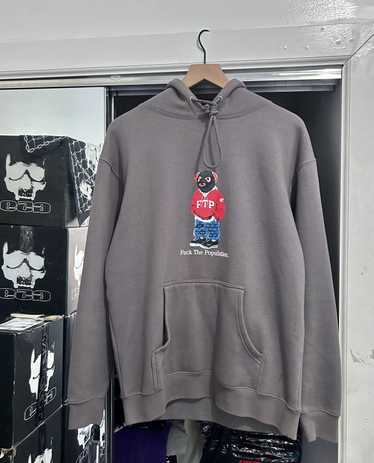 Fuck The Population FTP Polo Bear Hoodie - image 1