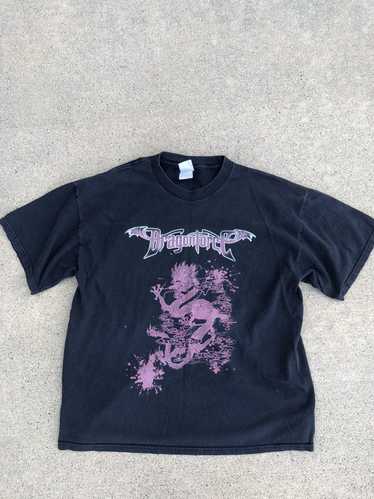 90s buy Parish Dragon Face T-Shirt Mens 2XL -Dungeon Dragon On Side *MINOR WEAR*