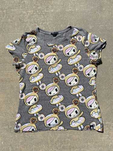 Tokidoki × Vintage Tokidoki Donutella Y2K Baby Tee - image 1