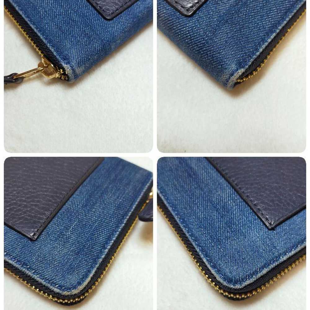 Coach Coach Round Zipper Denim F67578 - image 11