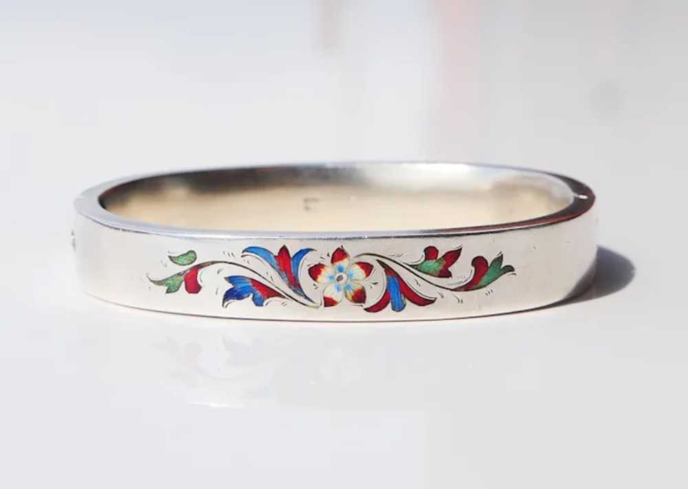 Antique Imperial Russian For Happiness Bangle Bra… - image 3