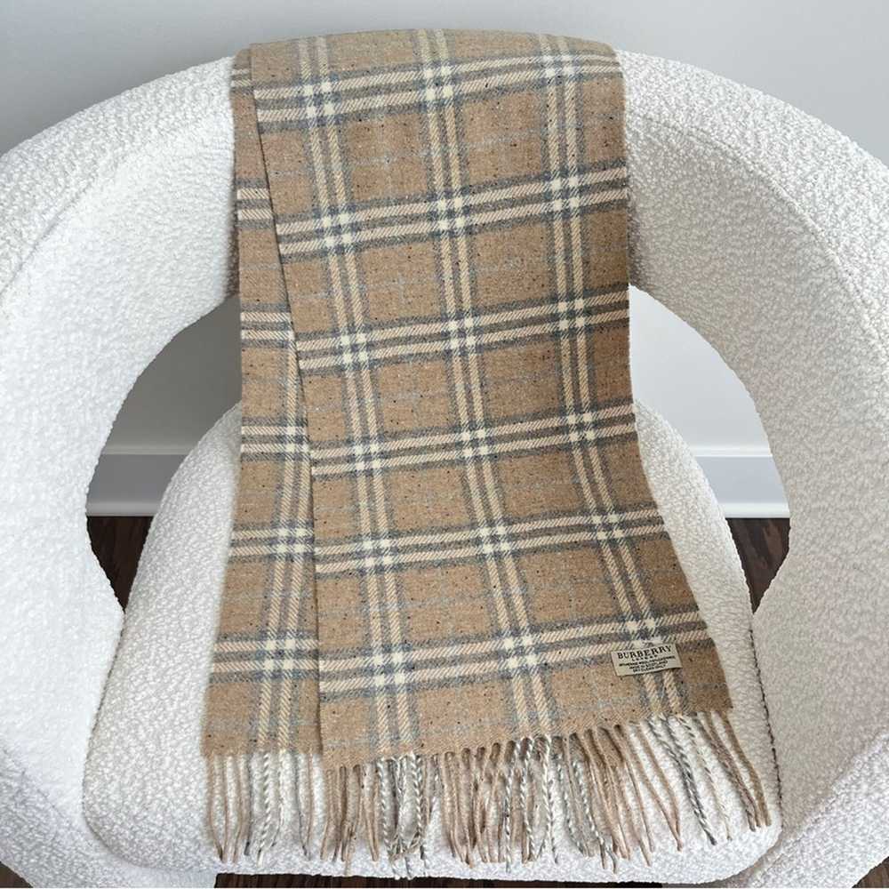 100% Authentic Burberry Scarf vintage nova check … - image 5