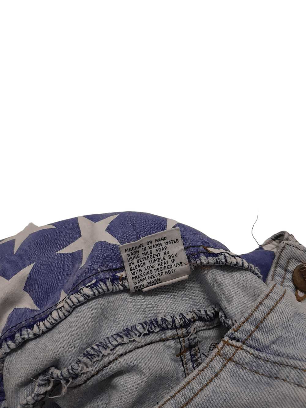 Designer × Vintage Get Used Flag Denim by Japan E… - image 11