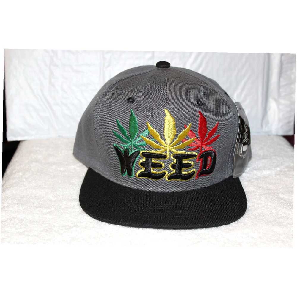 Vintage MARIJUANA CANNABIS POT LEAF LEAVES FLAT B… - image 1