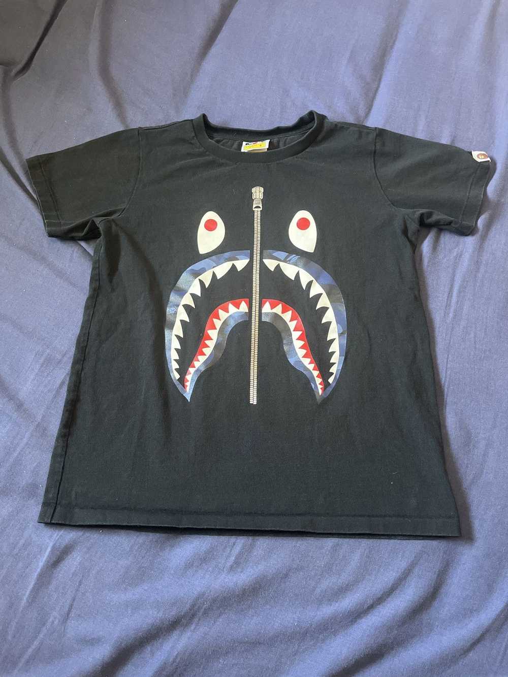 Bape Color Camo Shark Tee - image 3