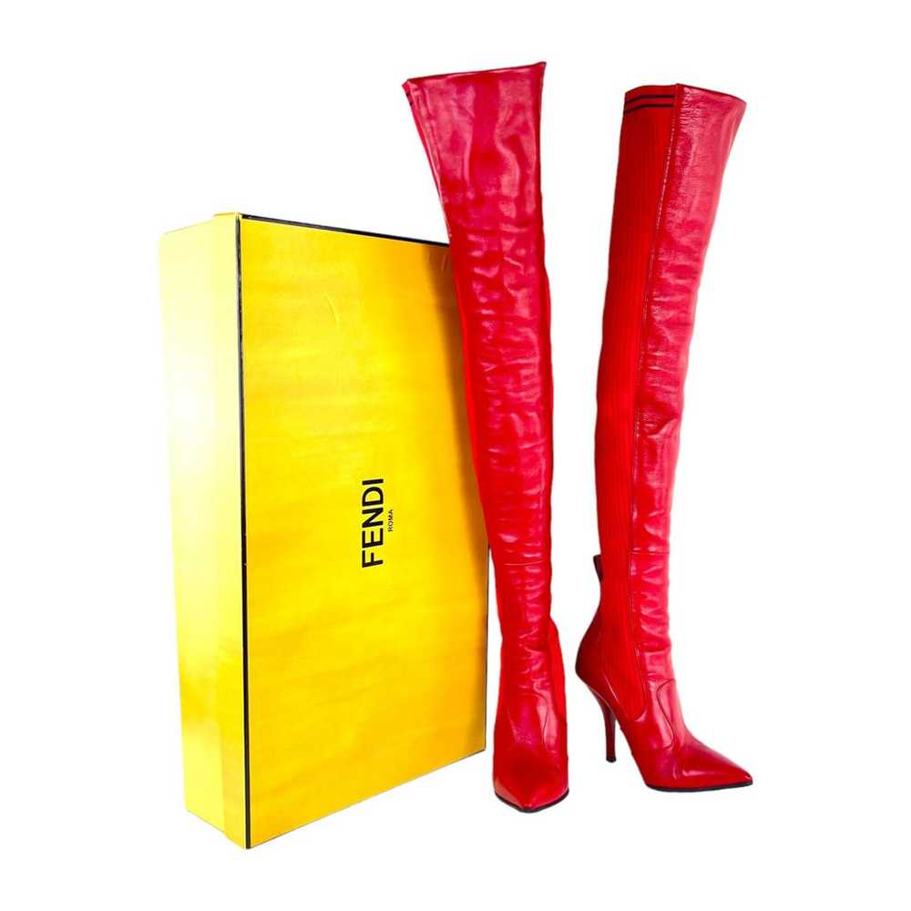 Fendi Leather boots - image 2